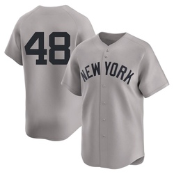 Anthony Rizzo Men's New York Yankees Gray Limited Away 2nd Jersey