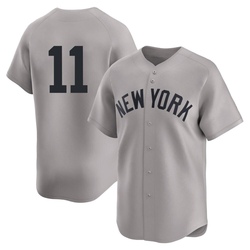 Anthony Volpe Men's New York Yankees Gray Limited Away 2nd Jersey