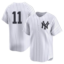 Anthony Volpe Men's New York Yankees White Limited Yankee Home 2nd Jersey