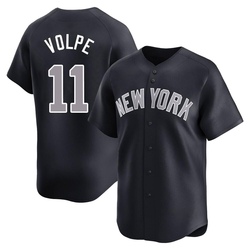 Anthony Volpe Youth New York Yankees Navy Limited Alternate Jersey