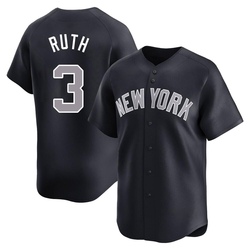 Babe Ruth Youth New York Yankees Navy Limited Alternate Jersey