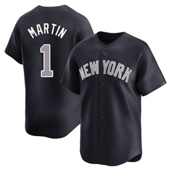 Billy Martin Men's New York Yankees Navy Limited Alternate Jersey