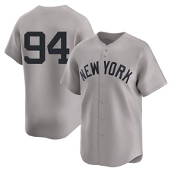 Carlos Narvaez Men's New York Yankees Gray Limited Away 2nd Jersey