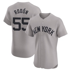 Carlos Rodon Men's New York Yankees Gray Elite Road Jersey