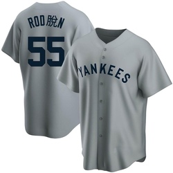 Carlos Rodon Men's New York Yankees Snake Skin City Jersey - Black