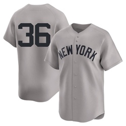 Clarke Schmidt Men's New York Yankees Gray Limited Away 2nd Jersey