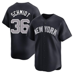 Clarke Schmidt Youth New York Yankees Navy Limited Alternate Jersey