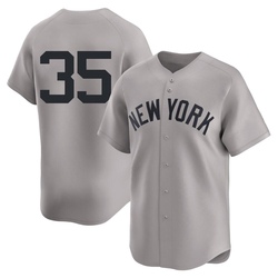 Clay Holmes Men's New York Yankees Gray Limited Away 2nd Jersey