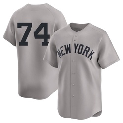 Clayton Andrews Youth New York Yankees Gray Limited Away 2nd Jersey