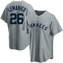 New York Yankees #26 Dj Lemahieu 2020 Mlb Grey Jersey - Bluefink