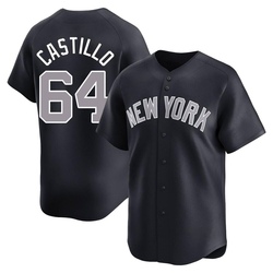 Diego Castillo Men's New York Yankees Navy Limited Alternate Jersey