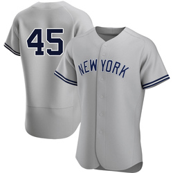 Gerrit Cole Men's New York Yankees Gray Authentic Road Jersey