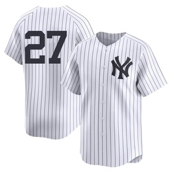 Giancarlo Stanton Youth New York Yankees White Limited Yankee Home 2nd Jersey