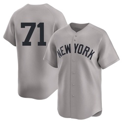 Ian Hamilton Men's New York Yankees Gray Limited Away 2nd Jersey