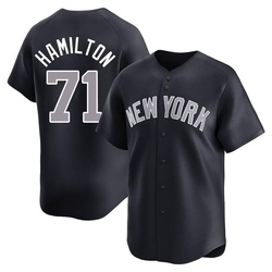 Ian Hamilton Men's New York Yankees Navy Limited Alternate Jersey