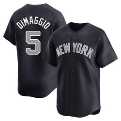 Joe DiMaggio Men's New York Yankees Navy Limited Alternate Jersey