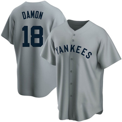 2006 Johnny Damon Game Worn New York Yankees Jersey with Steiner, Lot  #50443