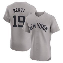 Jon Berti Men's New York Yankees Gray Elite Road Jersey