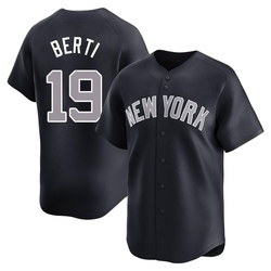 Jon Berti Youth New York Yankees Navy Limited Alternate Jersey