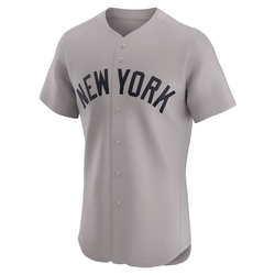 Luis Gil Men's New York Yankees Gray Elite Road Jersey