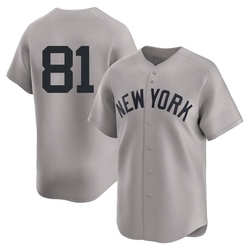 Luis Gil Men's New York Yankees Gray Limited Away 2nd Jersey