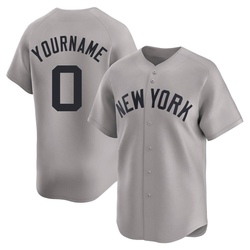 Marcus Stroman Men's New York Yankees Gray Limited Away Jersey