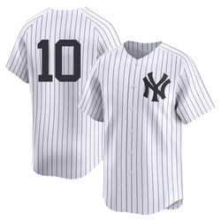 Phil Rizzuto Youth New York Yankees White Limited Yankee Home 2nd Jersey