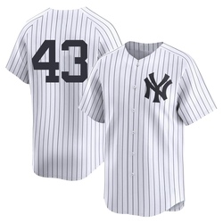 Raul Mondesi Men's New York Yankees White Limited Yankee Home 2nd Jersey