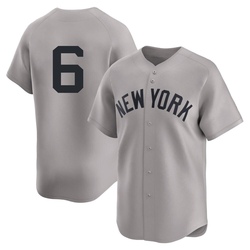 Roy White Men's New York Yankees White Limited Gray Away 2nd Jersey