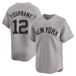 Trent Grisham Men's New York Yankees Gray Limited Away Jersey