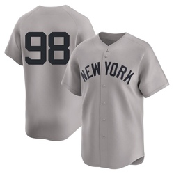 Wilson Rodriguez Youth New York Yankees Gray Limited Away 2nd Jersey