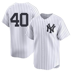 Yedrinson Aguilera Youth New York Yankees White Limited Yankee Home 2nd Jersey