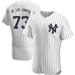 Yerry de los Santos Men's New York Yankees White Authentic Home Jersey